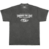 ATEEZ  Unisex-Adult 2025 Tour Towards The Light  Washed T-Shirt